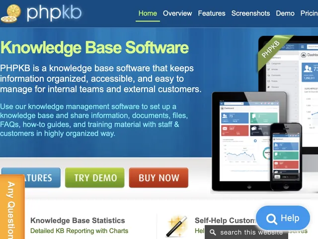 Tarifs PHPKB Avis logiciel de base de connaissances