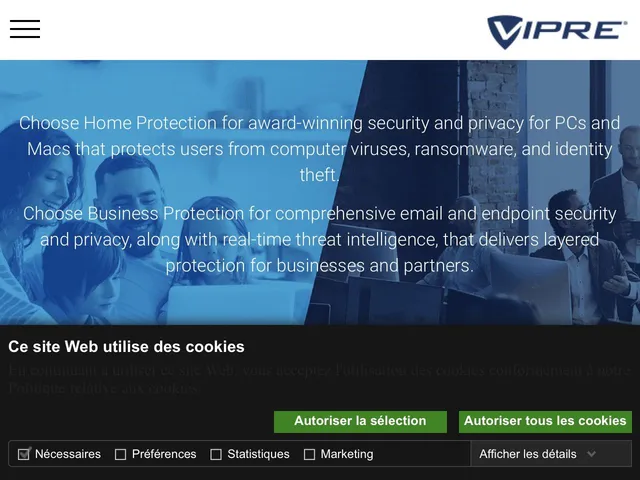 Tarifs Vipre Internet Security Avis logiciel de Sécurité Informatique